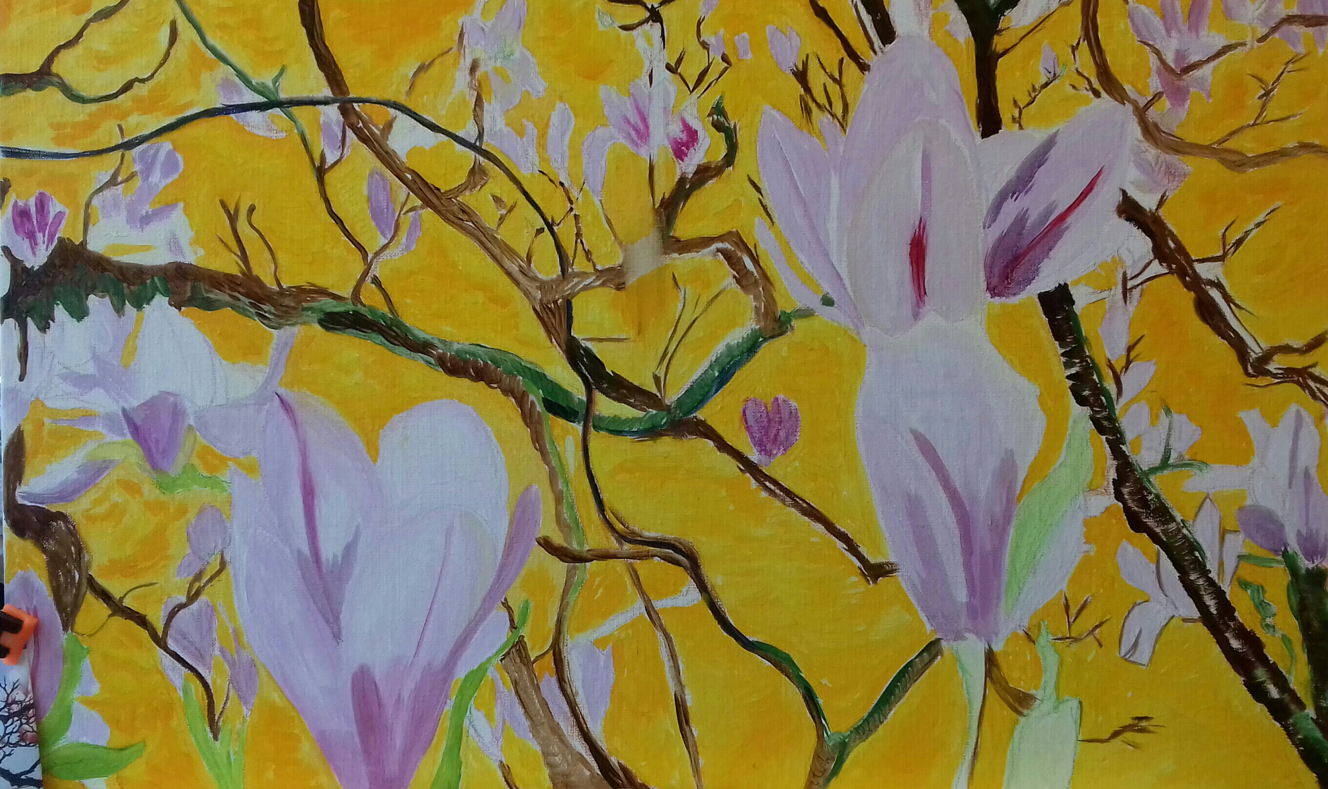 branche de magnolia
